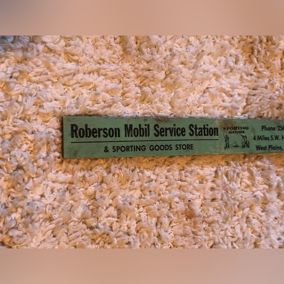 9421 VTG Ruler Measure W/ MO Fish Laws Robertsons Mobile Svc. & Sporting Goods - Picture 3 of 14